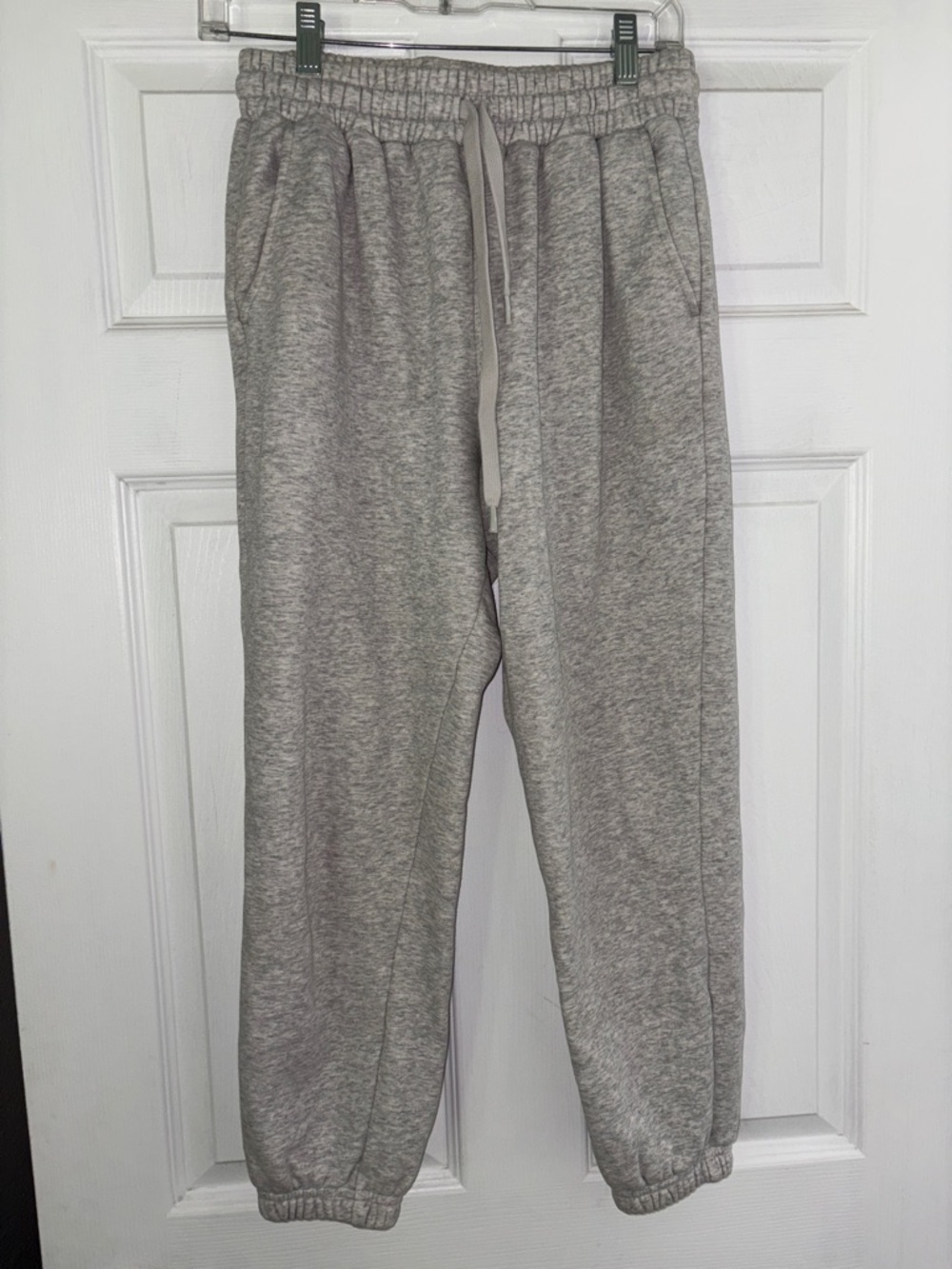 Fabletics Women's Heather Gray Drawstring Joggers
